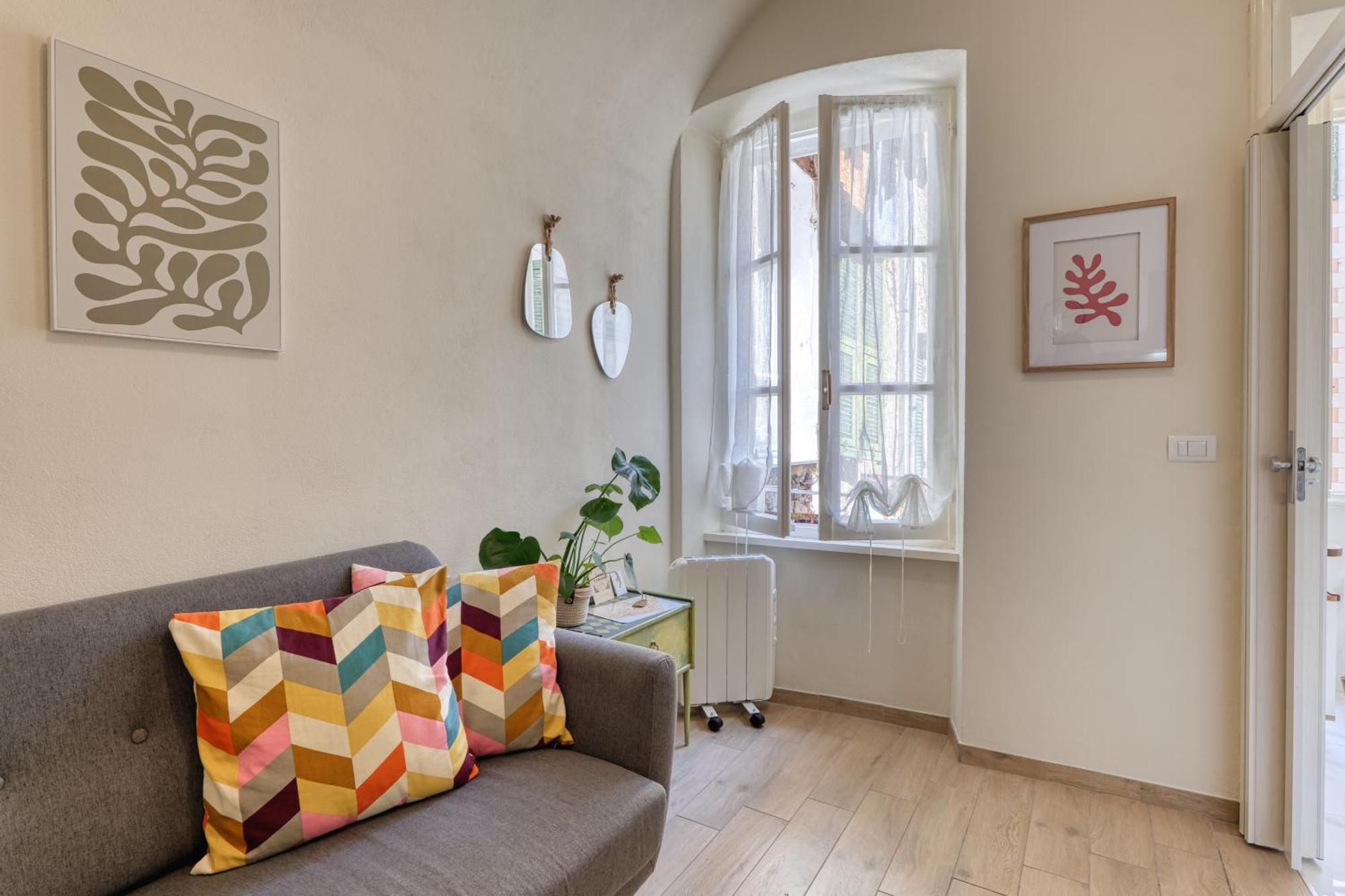 Casa Dritta Leilighet Bordighera Eksteriør bilde