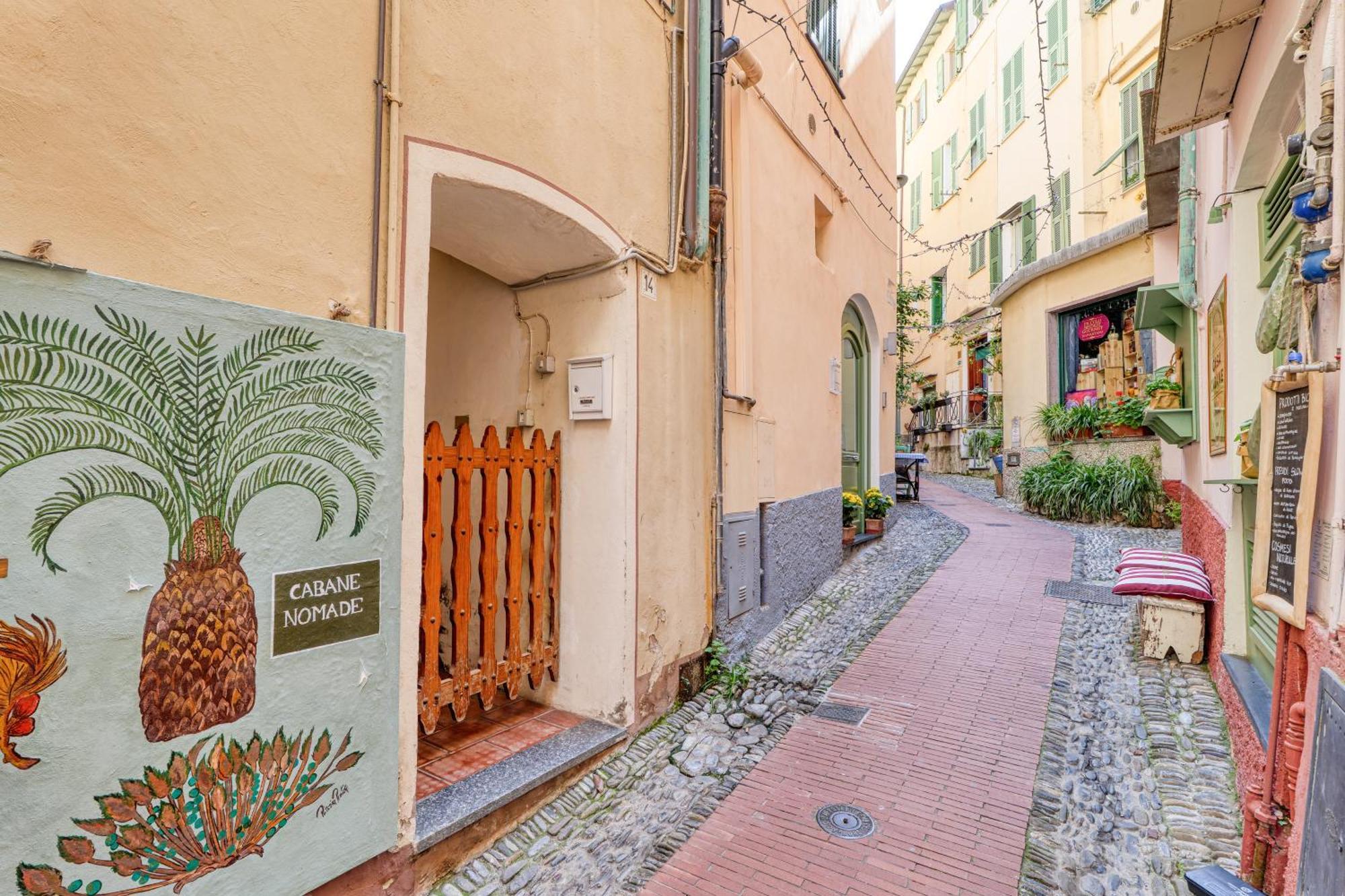 Casa Dritta Leilighet Bordighera Eksteriør bilde